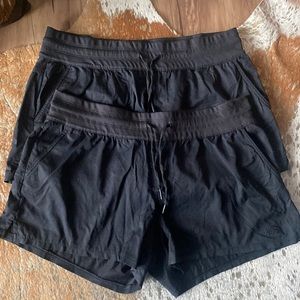 TWO pairs of North Face Aphrodite Motion Short. Like New.